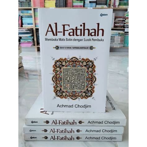 Jual Buku Al Fatihah Achmad Chodjim Membuka Mata Batin Dengan