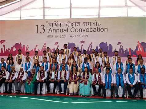 Iim Raipur Celebrates 13th Annual Convocation Ceremony Marking A