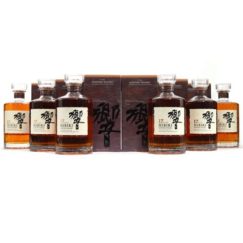 Hibiki 17 Year Old 6 X 70cl Whisky Auctioneer