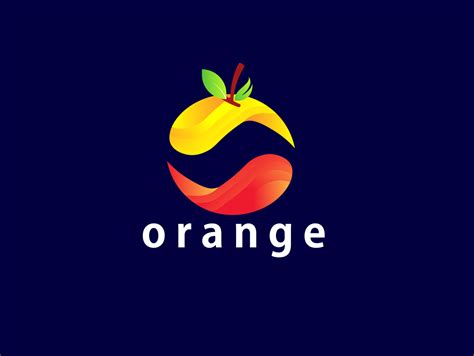 Orange Logo Design by Freelancer Shubhro on Dribbble