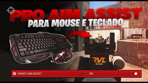 COMO ATIVAR AIM ASSIST NO MOUSE E TECLADO MUITO FORTE YouTube