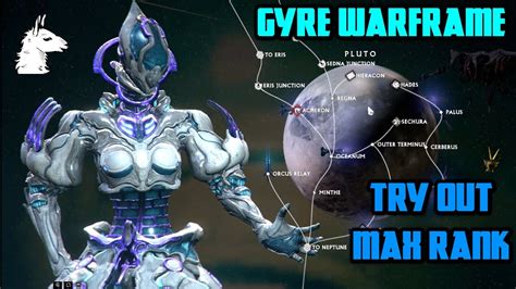 Let S Play Warframe Gyre Warframe Try Out Max Rank Fully Modded