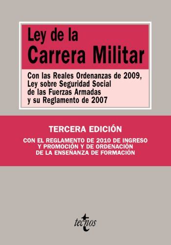 Ley De La Carrera Militar Military Career Law Con Las Reales