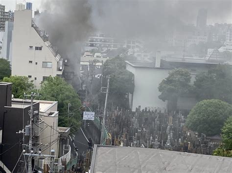 小滝橋神田川沿いで火事 東京都新宿区高田馬場で火災が発生 黒煙が蔓延 まとめダネ！