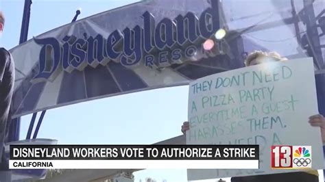 Thousands Of Disneyland Employees Voted To Go On Strike Wnyt