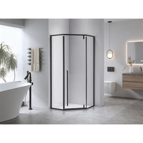 Pentagonal Shower Cabin Bs B Black X Mm