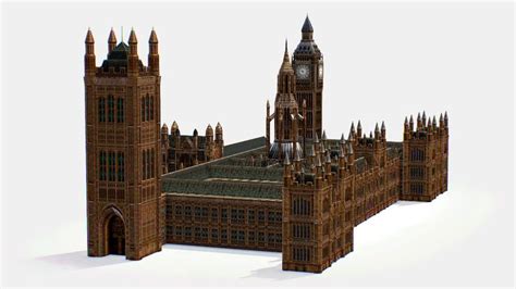 Palace Of Westminster House Of Parlament 3d Models 3D Model