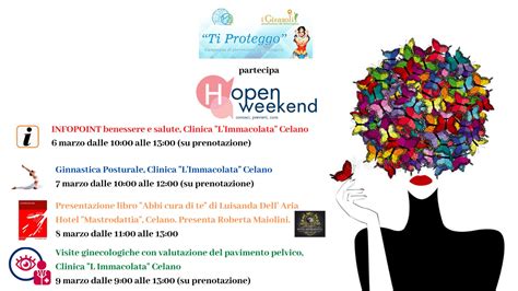 Ginecologia Torna L H Open Weekend Di Fondazione Onda Terre Marsicane