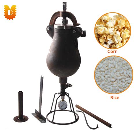 Aliexpress.com : Buy 1.5kg/time Hand Popcorn Maker Corn Maize Popping ...