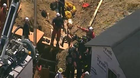 Worker Rescued After Being Trapped In Paulding County Trench Youtube