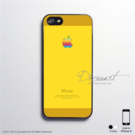 Iphone 5 Case Iphone 5 Cover Case For Iphone 5 Yellow Brown With