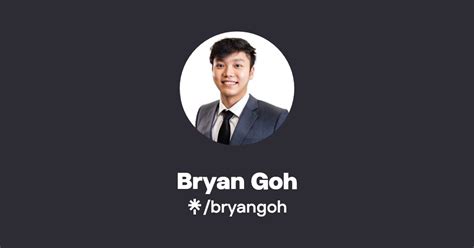 Bryan Goh Linktree