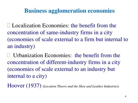 Ppt Labor Market Agglomeration Economies Shihe Fu Fushswufe