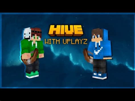 So I 1v1ed UPlayz On Hive Skywars YouTube