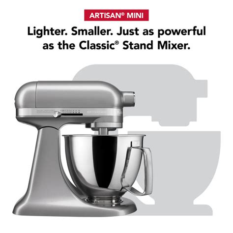 Kitchenaid® Artisan® Mini 3 5 Quart Tilt Head Stand Mixer And Reviews