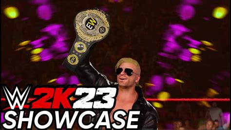 Zk Wwe 2k23 Caw Showcase Youtube