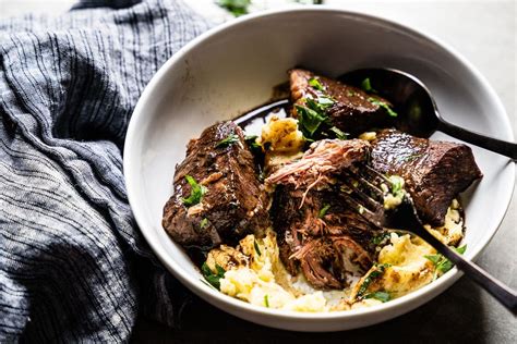 Braised Boneless Beef Short Ribs