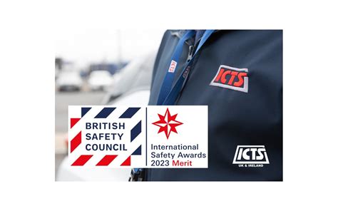 Icts Merit Winner At The International Safety Awards 2023 Icts Uk