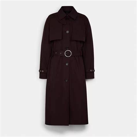 Coach® Signature Trench Coat