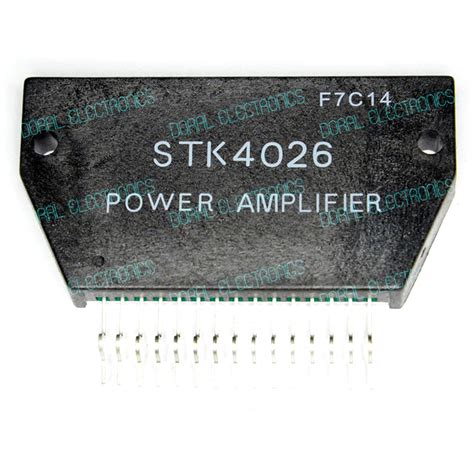 STK4026 Integrated Circuit IC With Heat Sink Compound Paste Amazon