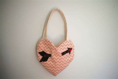 How To Sew A Heart Tote With Free Pattern Pretty Prudent