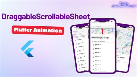 Flutter Animation DraggableScrollableSheet In Flutter YouTube