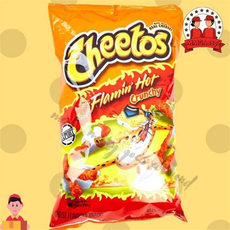 Flavored Cheetos Crunchy Flaming Hot Big PRODUCT OF USA Lazada PH