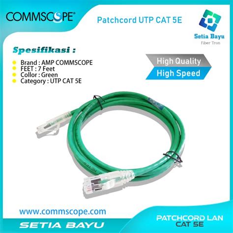 Jual Patchcord Lan Cat E Feet Kabel Lan Cat E Ftp Utp Meter Warna