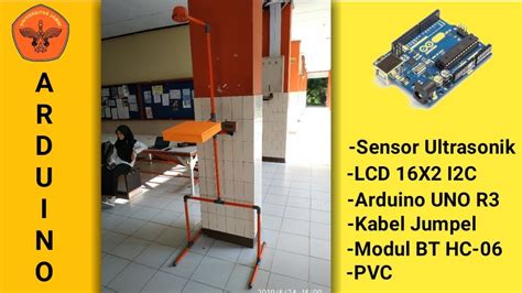 Tutorial Arduino Cara Membuat Pengukur Tinggi Badan Menggunakan