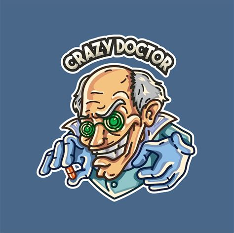 Mad Doctor Cartoon