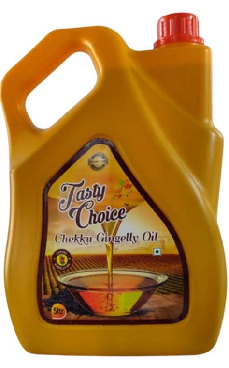 Tasty Choice Mono Saturated Litre Chekku Gingelly Oil Packaging Type