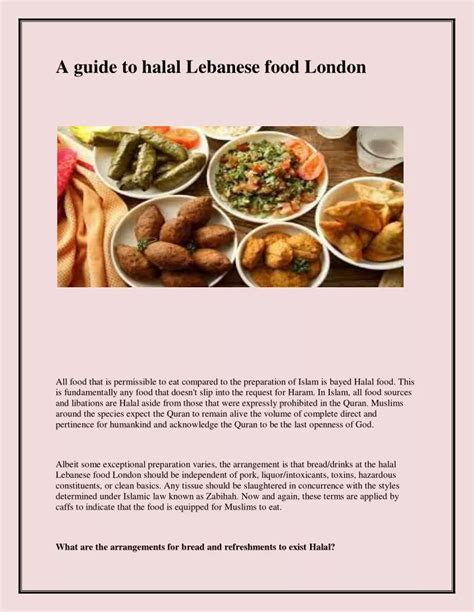 Ppt Best Lebanese Food Delivery In Waterloo Powerpoint Presentation