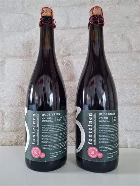 Fonteinen Oude Kriek Geturfd Peated Blend And Catawiki