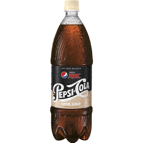 Pepsi Max No Sugar Cola Vanilla Soft Drink Bottle 125l Woolworths