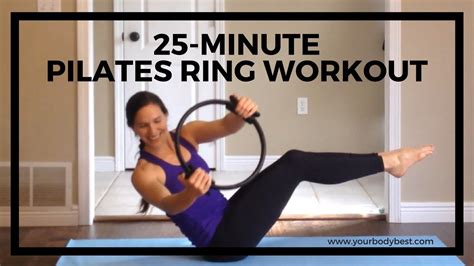 25 Minute Full Body Pilates Ring Workout Youtube