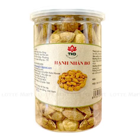 Hạnh Nhân Vỏ Tâm Hữu Dũng 250G