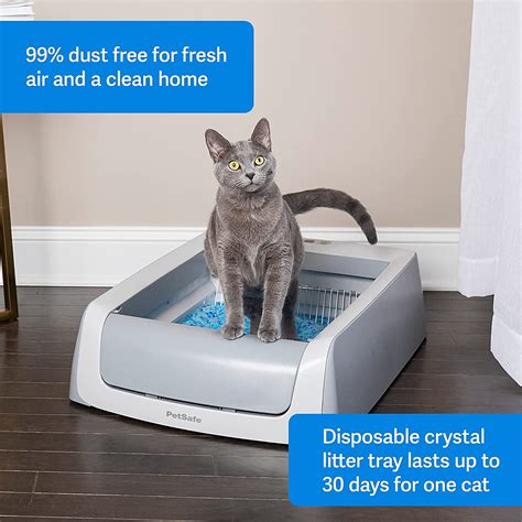 PetSafe ScoopFree Automatic Self Cleaning Cat Litter Box Includes