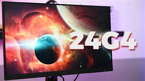 AOC 24G4 Fast IPS Gaming Monitor Full Unboxing Review YouTube