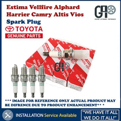 Estima Vellfire Alphard Harrier Camry Altis Vios Spark Plug SK20R11