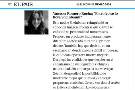 Claudia Sheinbaum Gano El Debate Analistas Agencia Brunch