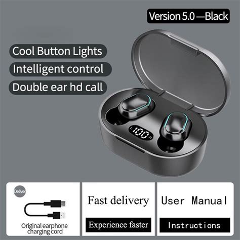 Tws True Wireless Earbuds Manual