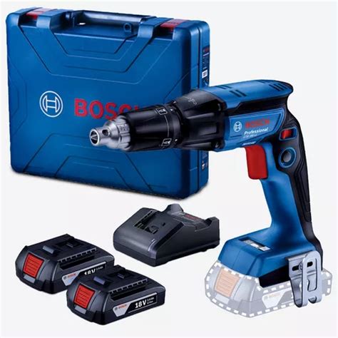 Parafusadeira Drywall Gesso 18v 2 Baterias Gtb 185 Li Bosch Cor Azul Bivolt