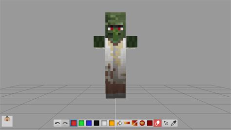 Librarian Zombie Villager Minecraft By Xxzombie24xx On Deviantart