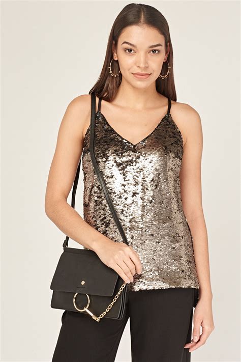 Sequin Party Top Just 3