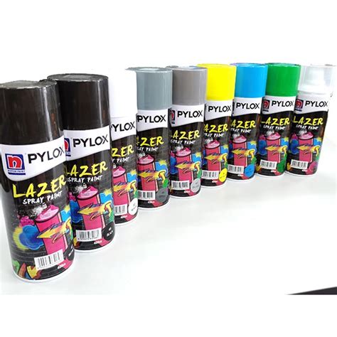 READY STOCKS NIPPON PYLOX LAZER SPRAY PAINT 400ML CAT SPRAY SPRAY