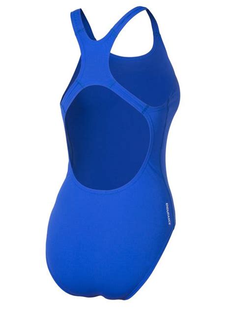 Speedo Endurance Medalist Womens Blue One Piece Swimsuit