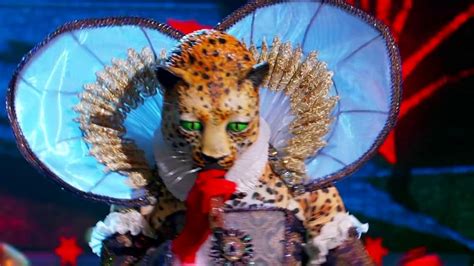 Two Masks Take It Off Holiday Semi Finals The Masked Singer Leopard Performs Big Spender Imdb