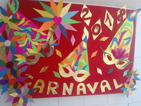 mural de Carnaval 2018 Décoration carnaval Deco carnaval Jeux de