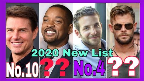 Top 10 Hollywood Actors 2020 New List Filmy Nerd Youtube