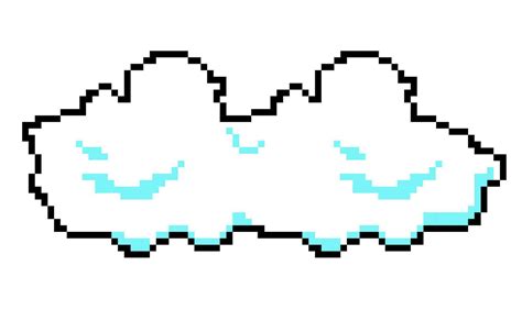 Cloud icon pixel art. Old vintage video game. Super Mario 24234557 Vector Art at Vecteezy